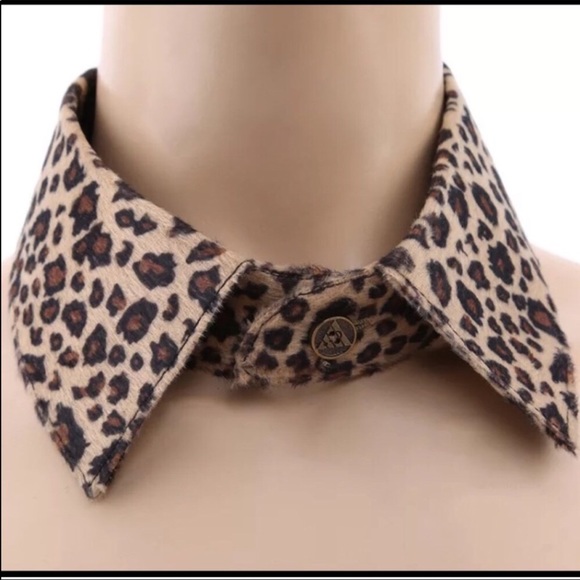 Jewelry - 🌸 LEOPARD DETACHABLE COLLAR NECKLACE #stylish